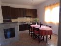 Apartments Deni - 70m from beach: A1(4+1) Cove Osibova (Milna) - Island Brac  - Croatia - Apartment - A1(4+1): kitchen and dining room