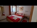 Apartments Ivano - 20 m from Sea: A1(6), A2(2+1), A3(2+1), A4(2), A5(4) Cove Osibova (Milna) - Island Brac  - Croatia - Apartment - A2(2+1): bedroom