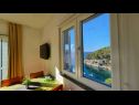 Apartments Ivano - 20 m from Sea: A1(6), A2(2+1), A3(2+1), A4(2), A5(4) Cove Osibova (Milna) - Island Brac  - Croatia - Apartment - A3(2+1): window view (house and surroundings)