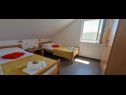 Apartments Ivano - 20 m from Sea: A1(6), A2(2+1), A3(2+1), A4(2), A5(4) Cove Osibova (Milna) - Island Brac  - Croatia - Apartment - A5(4): bedroom