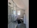 Apartments Ivano - 20 m from Sea: A1(6), A2(2+1), A3(2+1), A4(2), A5(4) Cove Osibova (Milna) - Island Brac  - Croatia - Apartment - A5(4): bathroom with toilet