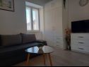 Apartments Perica - 10 m from sea: A1(4) Postira - Island Brac  - Apartment - A1(4): living room
