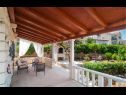 Holiday home Lumos - panoramic view & olive garden: H(10) Postira - Island Brac  - Croatia - terrace