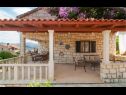 Holiday home Lumos - panoramic view & olive garden: H(10) Postira - Island Brac  - Croatia - house