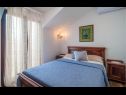 Holiday home Lumos - panoramic view & olive garden: H(10) Postira - Island Brac  - Croatia - H(10): bedroom