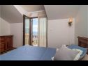 Holiday home Lumos - panoramic view & olive garden: H(10) Postira - Island Brac  - Croatia - H(10): bedroom