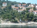 Apartments Puli - 200m from sea: Nela1 (2), Nela2 (4) Postira - Island Brac  - beach