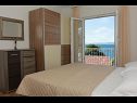 Apartments Vinko - 50 M from the beach : A1(4+2) Postira - Island Brac  - Apartment - A1(4+2): bedroom