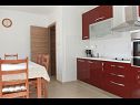 Apartments Vinko - 50 M from the beach : A1(4+2) Postira - Island Brac  - Apartment - A1(4+2): kitchen and dining room