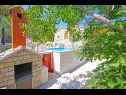 Holiday home Tonko - open pool: H(4+1) Postira - Island Brac  - Croatia - grill