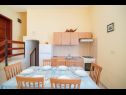 Apartments Orange - 30m from beach : A1(4) Postira - Island Brac  - Apartment - A1(4): kitchen and dining room