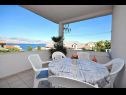 Apartments Kate - with large terrace : A1(6) Postira - Island Brac  - house