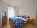 Apartments Jurica - Panoramic Sea view: A1(4) Postira - Island Brac  - Apartment - A1(4): bedroom