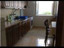 Apartments Sova - 20 m from beach : A1(7), A2(4) Postira - Island Brac  - Apartment - A2(4): kitchen and dining room