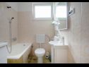 Apartments Damir - 80 m from beach: A1(4), A2(2+2) Postira - Island Brac  - Apartment - A1(4): bathroom with toilet