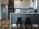 Apartments Mika - 150m from the sea A1(6), A2(4) Postira - Island Brac  - Apartment - A1(6): kitchen