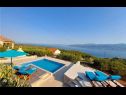 Holiday home Ita - with pool and view: H(4+1) Postira - Island Brac  - Croatia - sea view