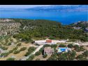 Holiday home Ita - with pool and view: H(4+1) Postira - Island Brac  - Croatia - house