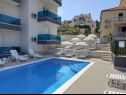 Apartments Ivan - with heated pool and seaview: A1(4), B1(4) Postira - Island Brac  - swimming pool (house and surroundings)