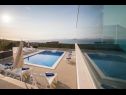 Apartments Ivan - with heated pool and seaview: A1(4), B1(4) Postira - Island Brac  - Apartment - B1(4): view