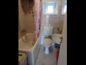 Apartments Perica - 10 m from sea: A1(4) Postira - Island Brac  - Apartment - A1(4): bathroom with toilet
