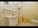 Apartments Brane - Economy Apartments: A1(4), A2(2) Postira - Island Brac  - Apartment - A2(2): bathroom with toilet