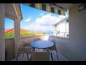 Apartments Feng - comfy and sea view : A1(4) Postira - Island Brac  - house