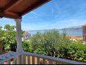 Holiday home Lumos - panoramic view & olive garden: H(10) Postira - Island Brac  - Croatia - balcony view
