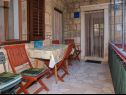Apartments Simi - 100 m from beach: A1(2+2) Postira - Island Brac  - Apartment - A1(2+2): terrace
