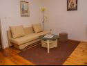Apartments Simi - 100 m from beach: A1(2+2) Postira - Island Brac  - Apartment - A1(2+2): living room