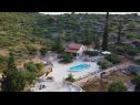 Holiday home Nave - private pool: H(4+1) Postira - Island Brac  - Croatia - view (house and surroundings)