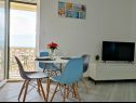 Apartments Marina - with sea view: A1-plavi (2), A2-žuti(2) Postira - Island Brac  - Apartment - A1-plavi (2): dining room