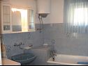 Apartments Pero - free wifi and air con: A1(4) Povlja - Island Brac  - Apartment - A1(4): bathroom with toilet