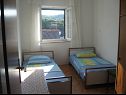 Apartments Pero - free wifi and air con: A1(4) Povlja - Island Brac  - Apartment - A1(4): bedroom