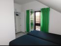 Apartments Coloured - apartments on island: A1 - plavi (4):, A2 -zeleni (4):, SA3 - studio (2+1):, A4 - bijeli (4+2): Povlja - Island Brac  - Apartment - A4 - bijeli (4+2):: bedroom