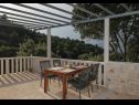Holiday home Irena - secluded paradise; H(4+1) Cove Prapatna (Pucisca) - Island Brac  - Croatia - H(4+1): terrace