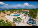 Holiday home Diana - pool and terrace: H(4+1) Pucisca - Island Brac  - Croatia - house