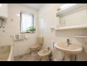 Holiday home Zlatna - with beautiful garden: H(6+1) Selca - Island Brac  - Croatia - H(6+1): bathroom with toilet