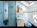 Holiday home Niksi - with pool: H(8+4) Skrip - Island Brac  - Croatia - H(8+4): bathroom with toilet
