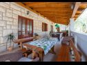 Holiday home Niksi - with pool: H(8+4) Skrip - Island Brac  - Croatia - H(8+4): terrace