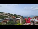 Apartments Marin - amazing sea view: A1(4+1), A2(4+1), A3(4+1) Splitska - Island Brac  - Apartment - A1(4+1): sea view