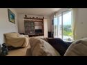 Apartments Marin - amazing sea view: A1(4+1), A2(4+1), A3(4+1) Splitska - Island Brac  - Apartment - A1(4+1): living room