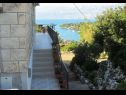 Apartments Ivope - with great view: A1(6+2) Splitska - Island Brac  - staircase