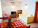Apartments Dino - 20m from the sea: A1(4+1), SA2 (2+1) Splitska - Island Brac  - Apartment - A1(4+1): dining room