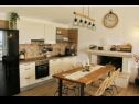 Holiday home Margita - luxury with private pool: H(6) Splitska - Island Brac  - Croatia - H(6): kitchen and dining room