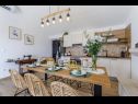 Holiday home Margita - luxury with private pool: H(6) Splitska - Island Brac  - Croatia - H(6): kitchen and dining room