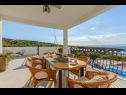 Holiday home Margita - luxury with private pool: H(6) Splitska - Island Brac  - Croatia - H(6): terrace view