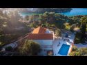 Holiday home Lili-with pool near the sea: H(9) Splitska - Island Brac  - Croatia - house