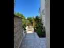 Holiday home Rose - seaview, garden & BBQ: H(8) Splitska - Island Brac  - Croatia - courtyard