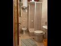 Holiday home Rose - seaview, garden & BBQ: H(8) Splitska - Island Brac  - Croatia - H(8): bathroom with toilet